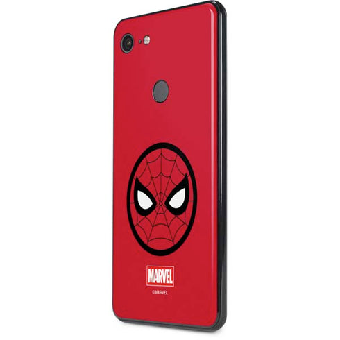 Marvel Spiderman Spiderman Emblem Google Pixel 3 XL Skin